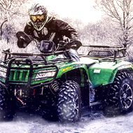 4x4 Winter ATV