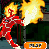 Ben 10 Heatblast Attack