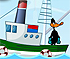 Treasure Hunter in the Sea